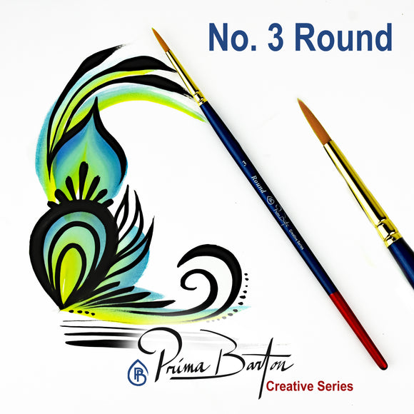 Prima Barton #3 Round Brush
