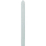 DTX-Sempertex 160 Satin Silver Twisting Balloon, pack of 50