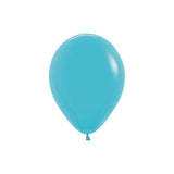 Sempertex 12cm Round Balloons Fashion Carribean Blue pack of 100. Biodegradable