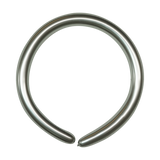 Kalisan 260 Modelling Balloons Mirror Silver (Chrome) pack of 50