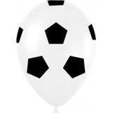 Soccer Ball Latex Balloons pack of 20 Biodegradable. Perfect for wands!