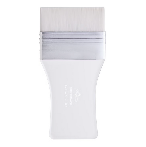 Global Paddle Brush - 6.5cm Springback Artist & BodyArt Paint Brush