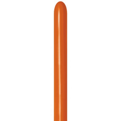 DTX (Sempertex) 260 Modelling Balloons Sunset Orange pack of 50