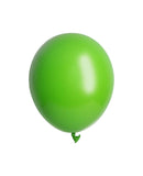 Tuftex 12cm Round Balloons Lime-pack of 50-