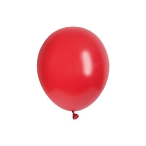 Tuftex 12cm Round Balloons Red pack of 50- perfect for spiderman heads
