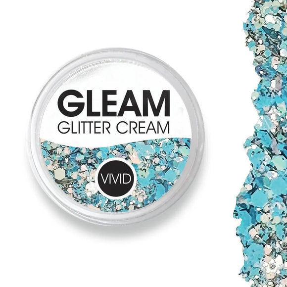 Vivid non smear Glitter cream- Bluebell 10g