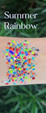 Vivid non smear Glitter cream- Summer Rainbow NEW!