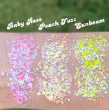 VIVID Glitter | Gleam Glitter Cream | Pastel Glow UV Palette 6x8g
