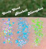 VIVID Glitter | Gleam Glitter Cream | Pastel Glow UV Palette 6x8g
