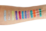 VIVID Glitter | Prismatic Palette – 12 Shade Fine Gleam Glitter Cream