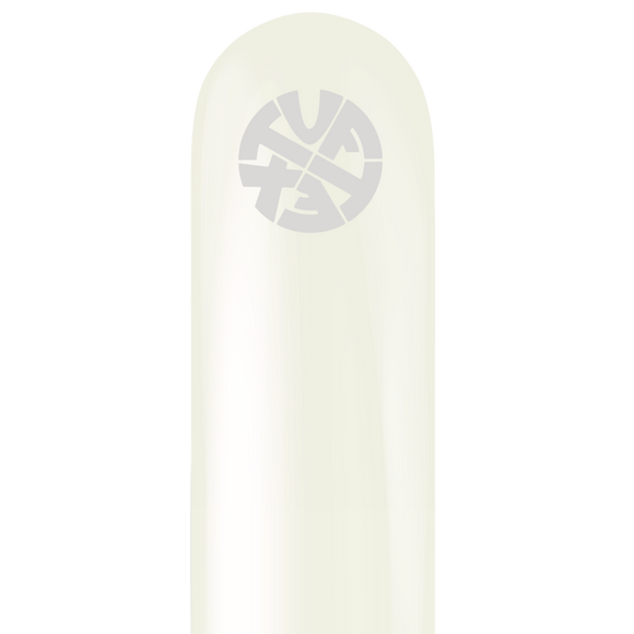 Tuftex 260 twisting balloons- Standard White- Pack of 50