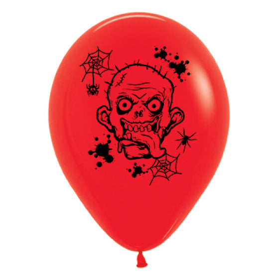 Sempertex Zombie Head 30cm pk of 6- Red