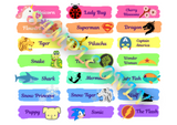 Intermediate Face Painters Menu- double side printed and laminated