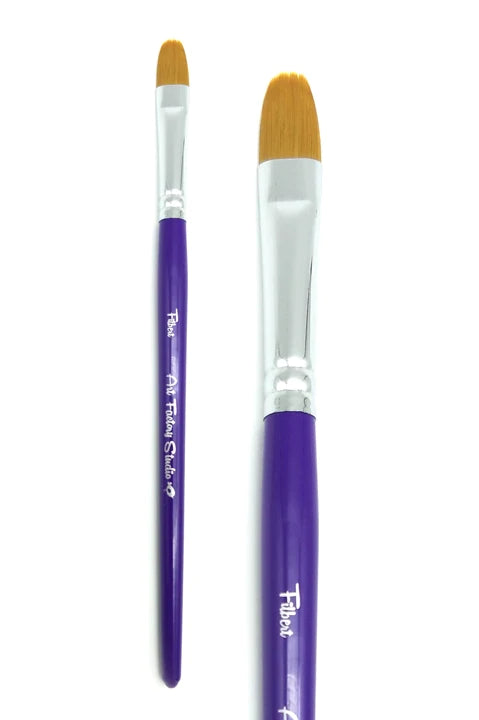 Art Factory Studio Face Paint Brush | Filbert Brush