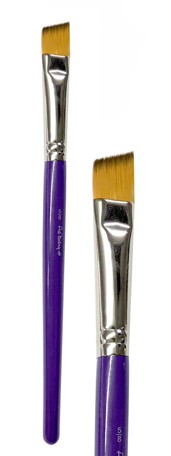 Art Factory Studio | Acrylic Handle - 5/8 Inch angle Brush