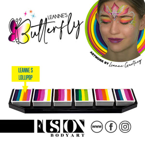 Fusion Body Art- Leanne's Butterfly Palette