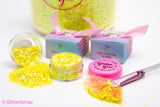 Glitter Girl Biodegradable Eco Glitter- Banana Yellow