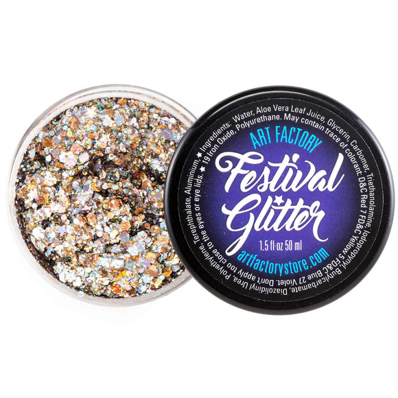 Art Factory Festival Chunky Glitter Gel | Champagne 35ml