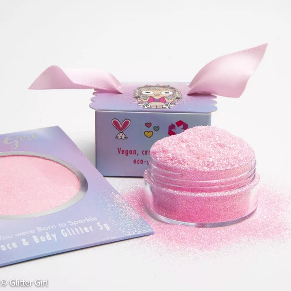 Glitter Girl Biodegradable Eco Glitter- Charming Pinky Tail