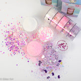 Glitter Girl Biodegradable Eco Glitter Stack- Cupcake