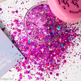 Glitter Girl Biodegradable Eco Glitter- Daydream- holographic mix