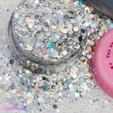 Glitter Girl Biodegradable Eco Glitter- Disco Nap Silver