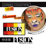 Leanne's Face Painting Petal Cake | Leanne's Flaming Tiger 25g