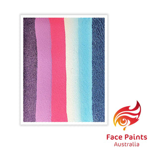Face Paints Australia Rainbow Cake- Princesses