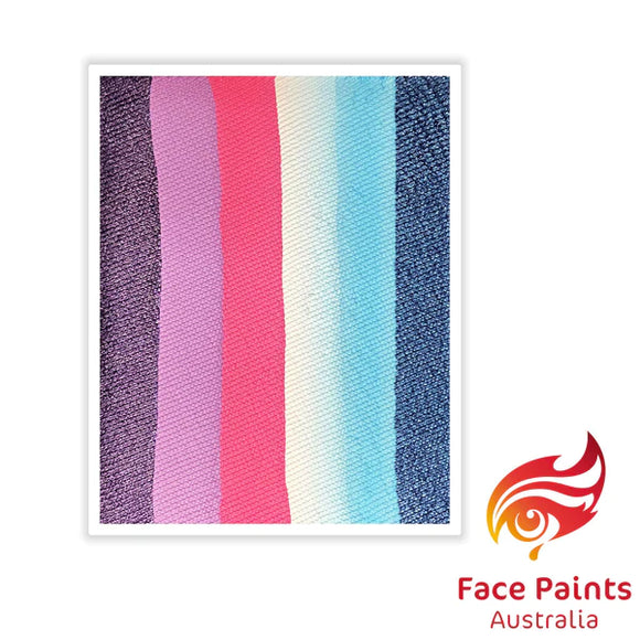 Face Paints Australia Rainbow Cake- Princesses