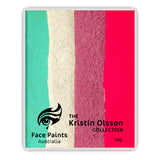 Face Paints Australia Rainbow Cake -  FPA Kristin Olsson - Coral Reef 50g