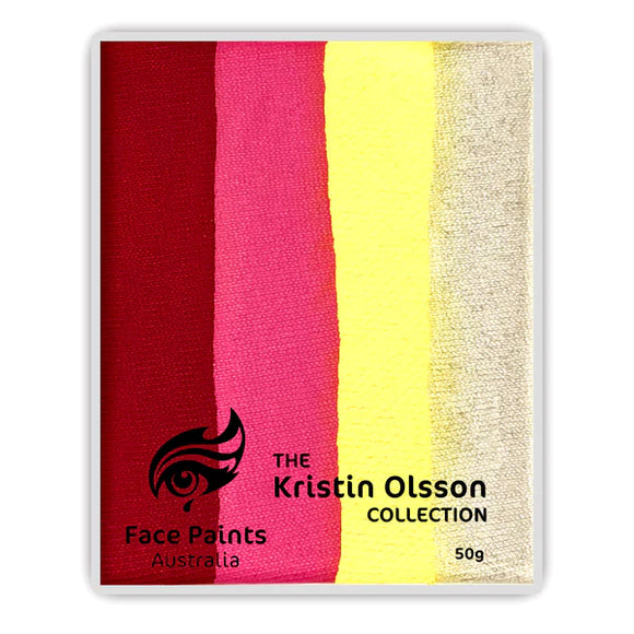 Face Paints Australia Rainbow Cake -  Kristin Olsson - Rosy Maple