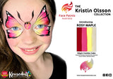 Face Paints Australia Rainbow Cake -  Kristin Olsson - Rosy Maple