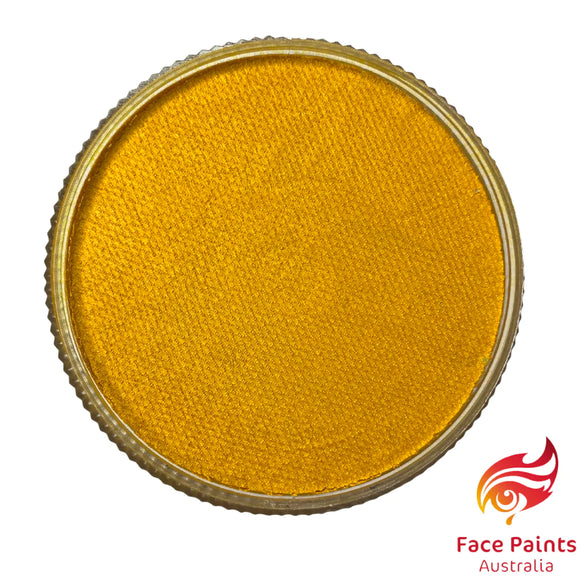 Face Paints Australia FPA 32g Metallix Mustard