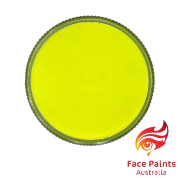 Face Paints Australia FPA 32g Neon Yellow