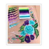 Face Paints Australia Linework Edging onestroke Cake FPA- Lightening Ridge by Sarah Asker 50g