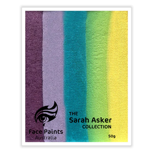 Face Paint Australia Rainbow Cake- Pimelea by Sarah Asker 50g