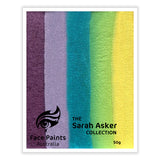 Face Paint Australia Rainbow Cake- Pimelea by Sarah Asker 50g