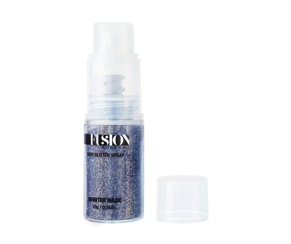 Fusion Face Painting Glitter Pump Spray | - Winter Magic Blue