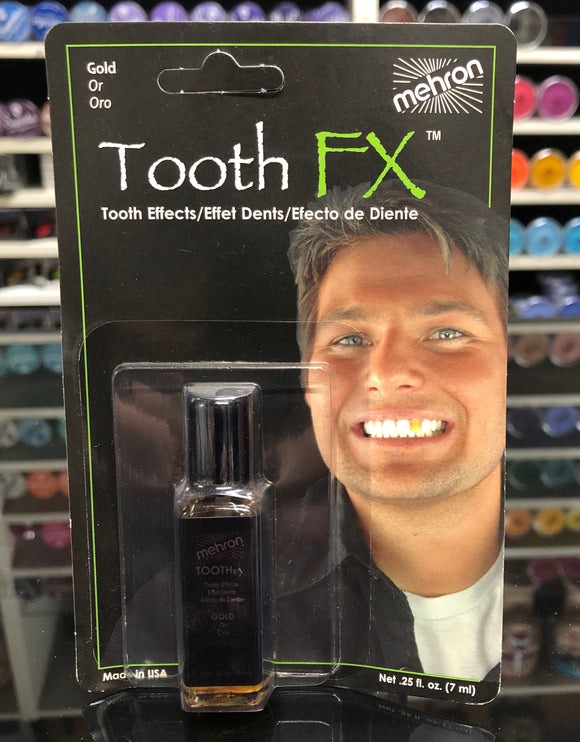 Mehron Tooth FX Tooth Paint- Gold