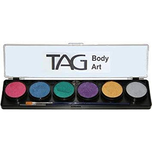TAG Body Art 6x10g Pearl Palette
