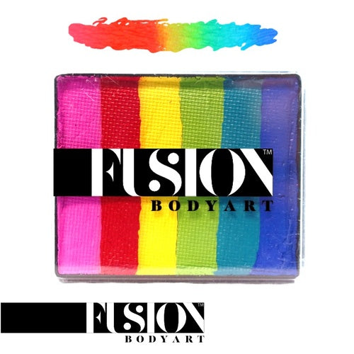 Fusion Body Art Rainbow Cake- Bright Rainbow 50g