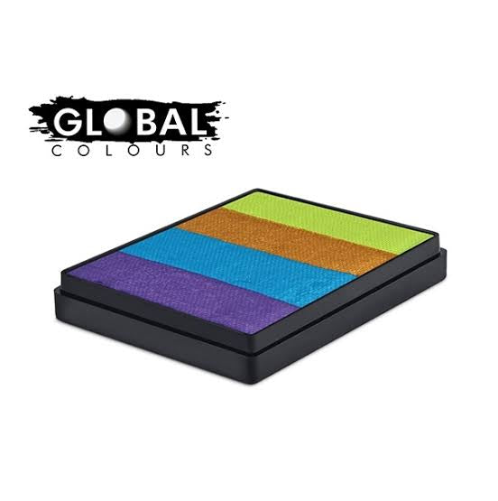 Global Colours Rainbow Cake- French Quarter 50g