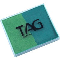 Tag Body Art Split Cake 50g- Pearl Green and Pearl Lime