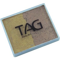 Tag Body Art Split Cake 50g- Pearl Gold and Pearl Old Gold