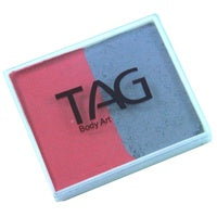 Tag Body Art Split Cake 50g- Regular Grey and Regular Rose Pink