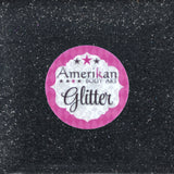 Amerikan Body Art Face Painting Glitter (Cosmetic Grade)-Jet Black