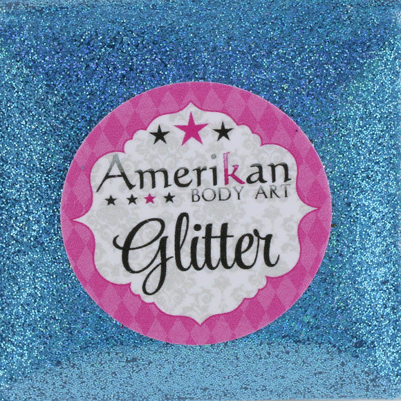 Amerikan Body Art Face Painting Glitter (Cosmetic Grade)- Holographic Blue