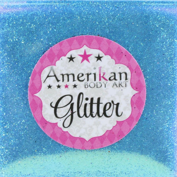 Amerikan Body Art Face Painting Glitter (Cosmetic Grade)- Glacier Blue