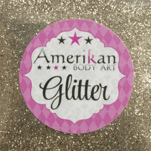 Amerikan Body Art Face Painting Glitter (Cosmetic Grade)- Champagne