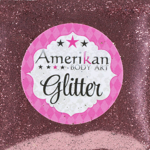 Amerikan Body Art Face Painting Glitter (Cosmetic Grade)- Rose Pink